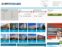 Tablet Screenshot of byty-usti-nad-labem.com